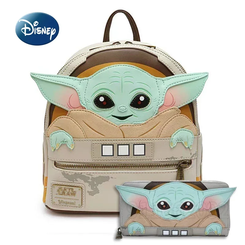

Disney Original New Mini Women's Backpack Luxury Brand Backpack 3D Cartoon Children's School Bag Large Capacity High Quality