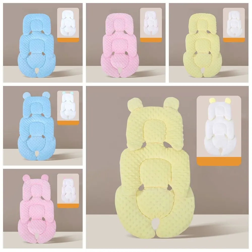 Solid Color Baby Stroller Cushion Stroller Accessories Seat Liner Pushchair Car Mat Baby Seat Cushion Car Seat Trolley Mattress