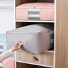 Foldable Storage Bags for Clothes and Comforters - Extra Large Capacity for Moving and Packing Bag Bedding Travel Storage Box 3