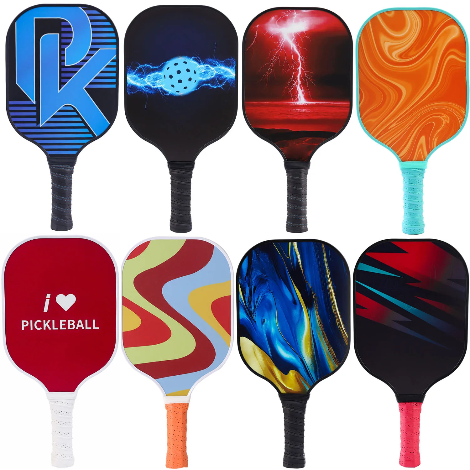 Carbon Fiber Pickleball Paddles USAPA Approved Pickleball Set Rackets Beach Tennis Sports Outdoor Racquet Cricket Ball pickleball paddle,pickleball balls