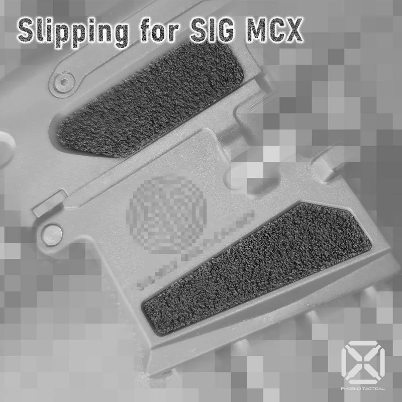 Hunting Supplies Emery Black Anti-skid Sticker Sig McX / MPX Special Laser Cutting Special