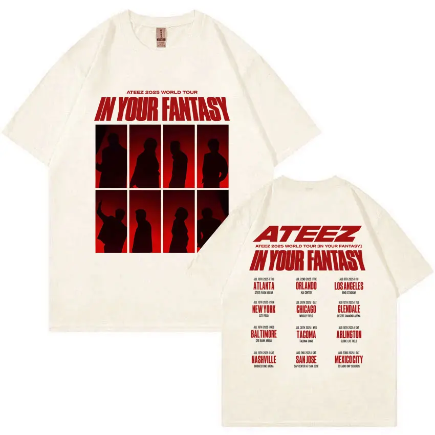 ATEEZ ソウルコン　IN YOUR FANTASY Tシャツ 韓国限定　新品 ATEEZ ソウルコン IN YOUR FANTASY Tシャツ 韓国限定 新品