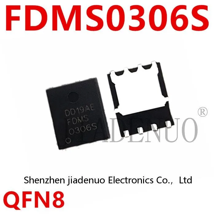 

(5-10 шт.) 100% новый набор микросхем FDMS0306S 0306S QFN8