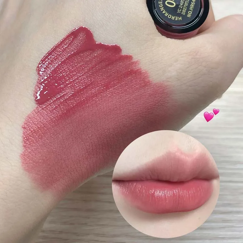Low Saturation Mirror Water Light Lip Gloss Russet Liquid Lipstick Moisturizing Lip Tint Nature Nude
