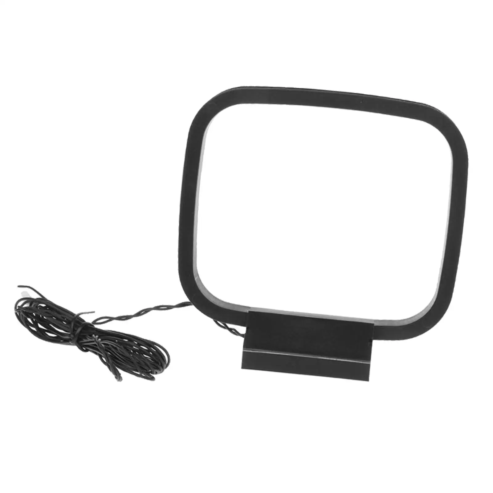 

Mini AM/FM Loop Antenna AV Receiver Tuner Audio System for Indoor Radio Home