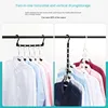 Sturdy Hanger Organizer Plastic Space Saving Hanger Smart Magic Clothes Hanger for Dorm Closet Storage Bedroom Essentials 2