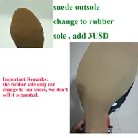 latin shoes suede outsole can change to rubber sole, pls add this link