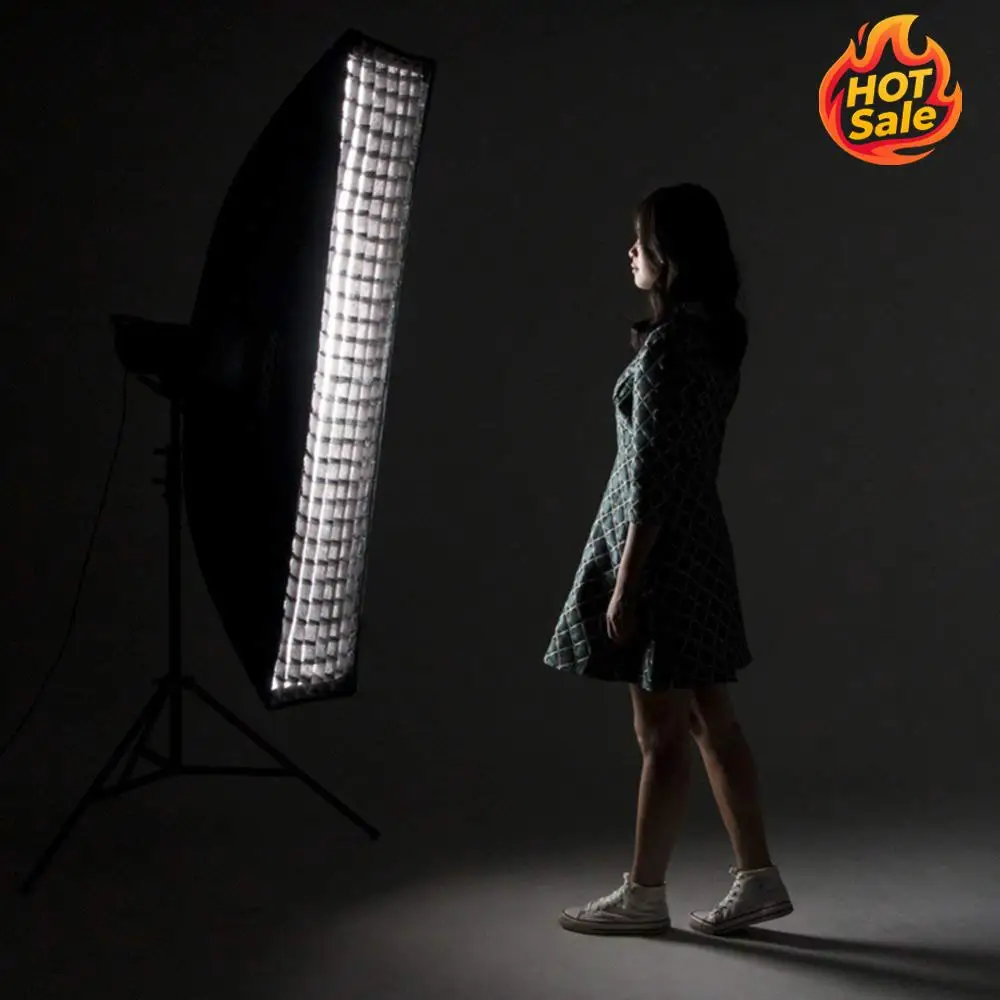 35 X 160cm 소프트박스 허니컴 그리드 스튜디오 스트로브 플래시 라이트 사진 촬영용 메쉬 네트
