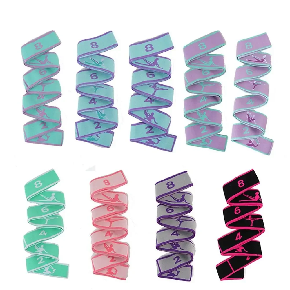 Elastic Yoga Resistance Bands for Stretching and Fitness