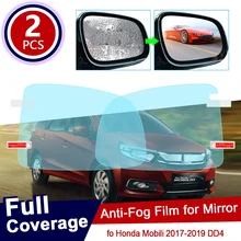 

For Honda Mobili 2017 2018 2019 DD4 Full Cover Anti Fog Film Rearview Mirror Rainproof Clear Anti-fog Films Car Accessories