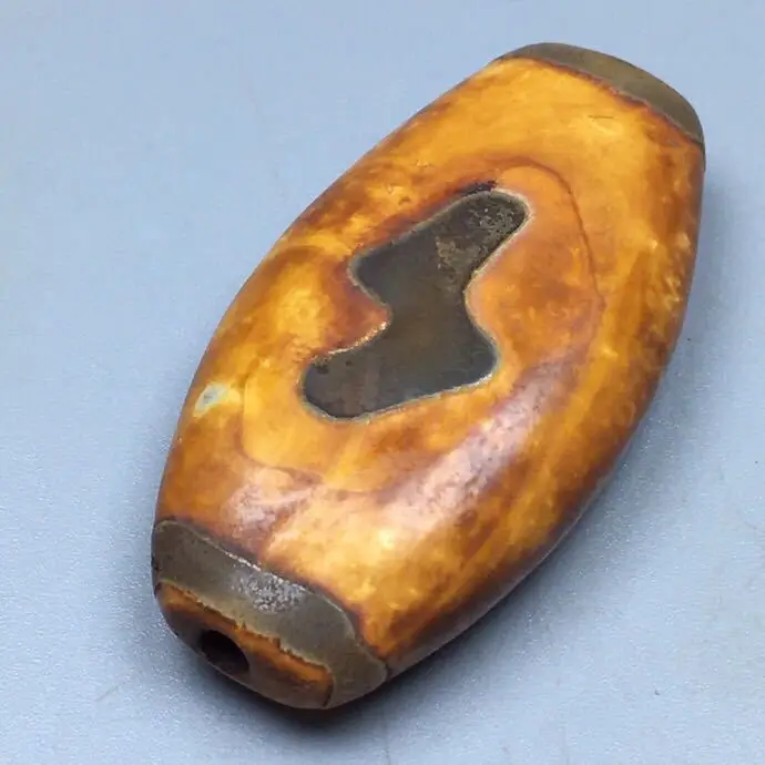 

Tibetan Agate Five Eyes Lightning Weathered Old Heaven Beads Long Barrel Beads Scattered Beads Accessories Pendant Sweater Chain