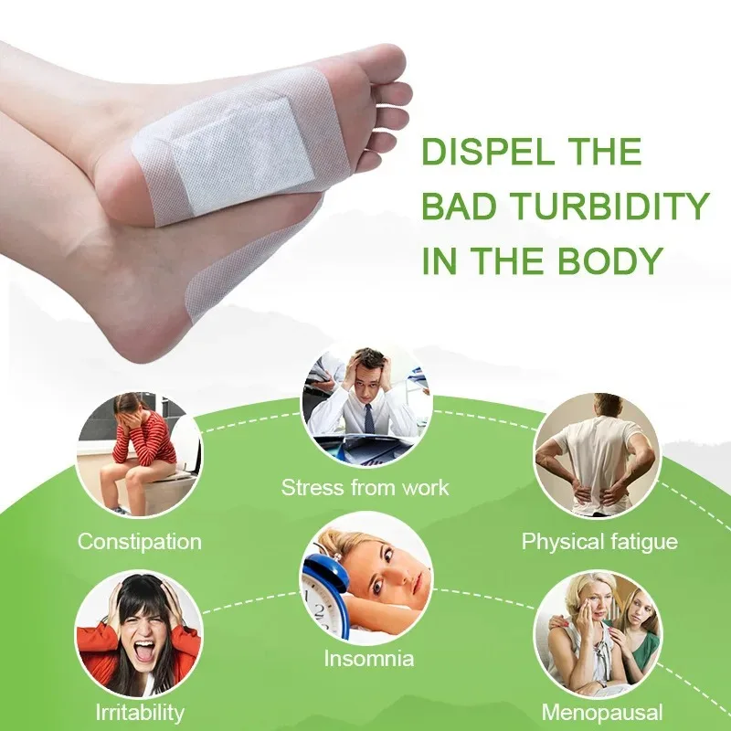 Detox Foot Patches Weight Loss Pads Body Toxins Anit Cellulite Herbal Adhesive Slim Patch 10pcs Patches + 10pc Adhesives weight reduction apparatus
