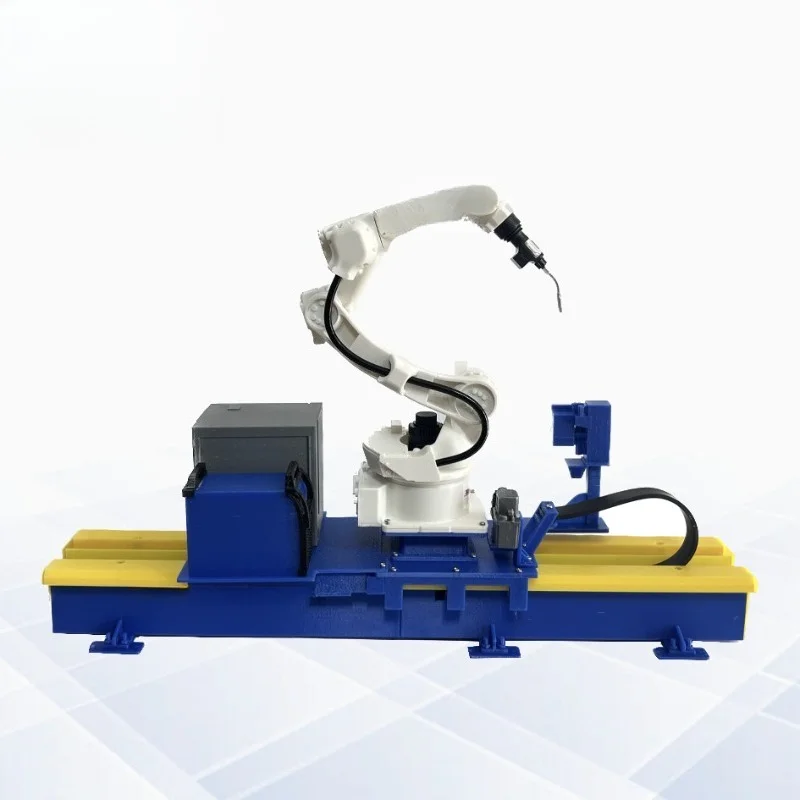 Modello dimostrativo di braccio robotico modulare - linea di produzione automatizzata in miniatura - immagine 5