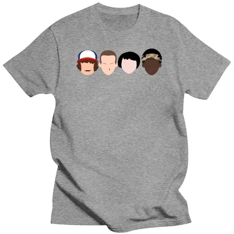 thumbnail image 1 of Camiseta Stranger Faces para hombre - CAJA DE REGALO STRANGER ELEVEN THINGS TERROR DVD Camiseta de manga corta para hombre Camiseta básica, 1 of 4