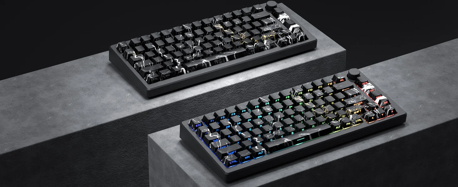 Keycap, Retroiluminado, RGB Perfil Cereja, MX Gamer, 5 Side Dye-Sub, 131 Chaves