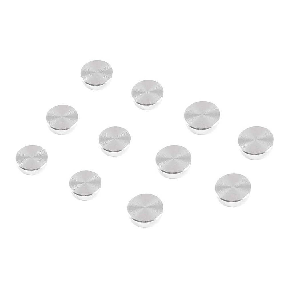 

Car Tail Door Aluminum Alloy Door Screw Protection Decorative Cover Trim for Land Rover Defender 2020