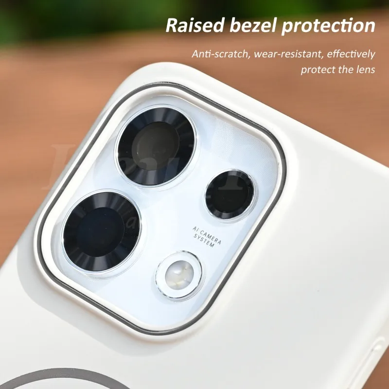 Stylish Magnetic Frosted Finish Skin-friendly Hard Case with Shockproof Protection