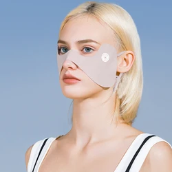 Fashion Punk Sunscreen Mask Anti-UV Eye Protection Mask Women Men Hip Hop Mask Summer Driving Cycling Running Sport Face Masks