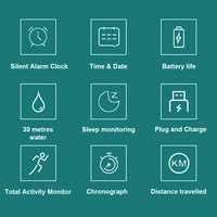 Smart Bracelet LED Digital Waterproof Smart Clock Smartband With running pedometer Monitor Smart Band Vibration Alarm Reminder - Image 4