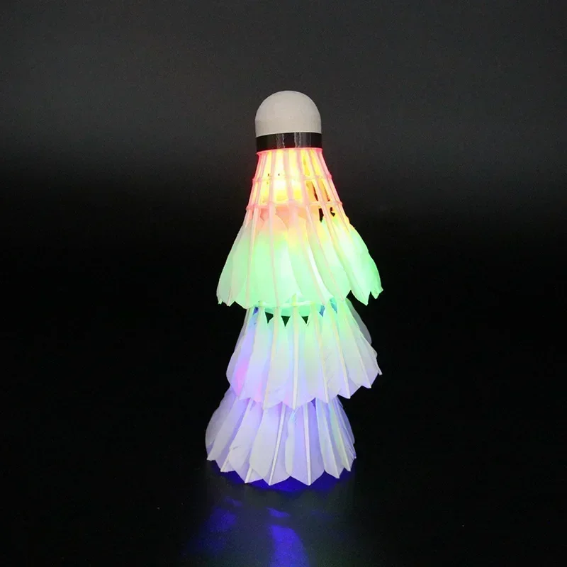 1/3/5pcs Lighting Badminton Dark Night Colorful LED Lighting Sport Badminton Light Spot Shuttlecock badminton shuttlecock