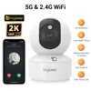 BoyKeep 3MP 5G/2.4GHz WiFi Indoor Home Security IP Smart Baby Monitor Camera Automatic Tracking 24/7 Video Surveillance Camera 1