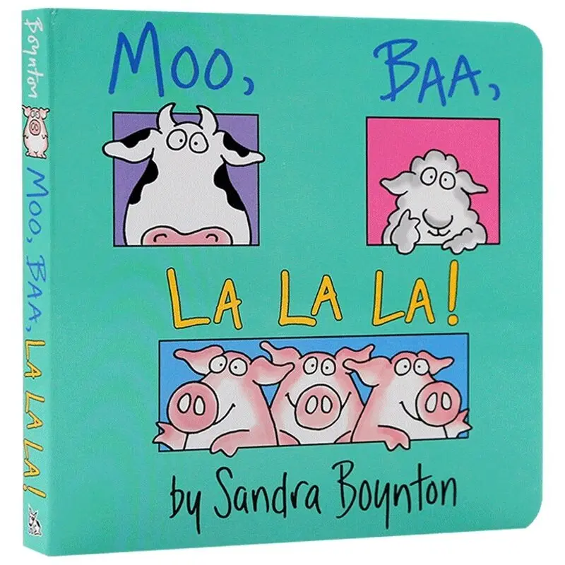 

Milumilu Moo, Baa, La Children's Cognitive Enlightenment Picture Book Paperboard Original English Books
