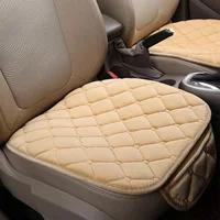 1pc Car  Winter Universal Warm Seat Cover Cushion Anti-slip Front Chair Seat Breathable Pad Car Seat Protector for Cars 5