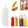 Condiment Squeeze Sauce Bottles Kitchen Hot Sauces Olive Oil Bottles Ketchup Mustard Dispensers Kitchen Accessories Gadgets 3