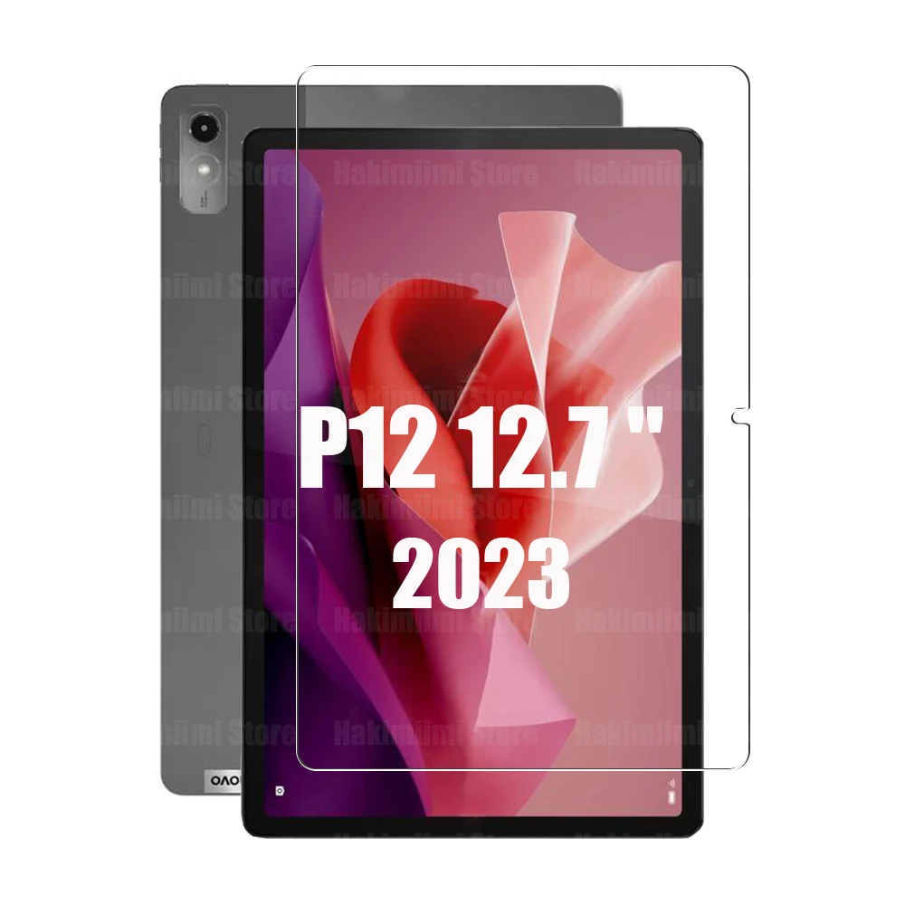 Protetor de Tela de Vidro Temperado Tablet Resistente a Riscos Lenovo Tab P12 12.7 Xiaoxin Pad Pro 12.7 Tb371fc 2023