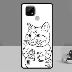 Adorable Cartoon Kitten Cats Phone Case for Realme C25 C25s (UU2741)