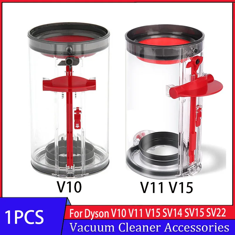 Größerer Staub behälter für dyson v10 sv12 v11 v15 sv14 sv15 sv22 Staubsauger behälter Ersatz zubehörteile