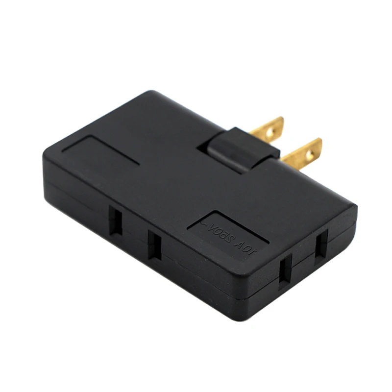 Plug Adapter US One In Three Converter 180 Degree Rotation Extension Plug For Japan Canada