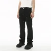 IEFB Slim Fit Ruffle Jeans Trend Men Autumn New Korean Style Handsome Double Knee Decoration Straight Denim Pants Fashion 9C1747 2