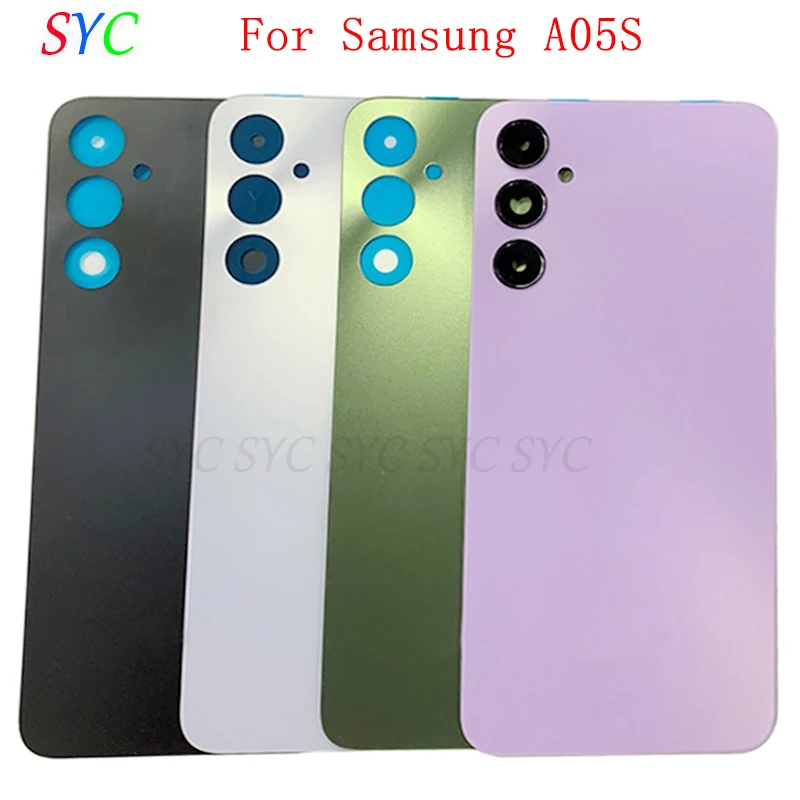 

Rear Door Battery Cover Housing Case For Samsung A05S A057 Back Cover with Logo Repair Parts