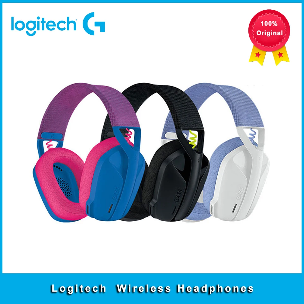 Logitech-G435-Bluetooth-Wireless-Gaming-Headset-7-1-Surround-Sound ...