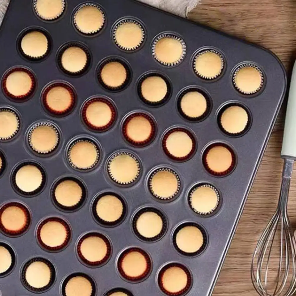 24 Mini Cupcake Holder Non-Stick Carbon Steel Pan