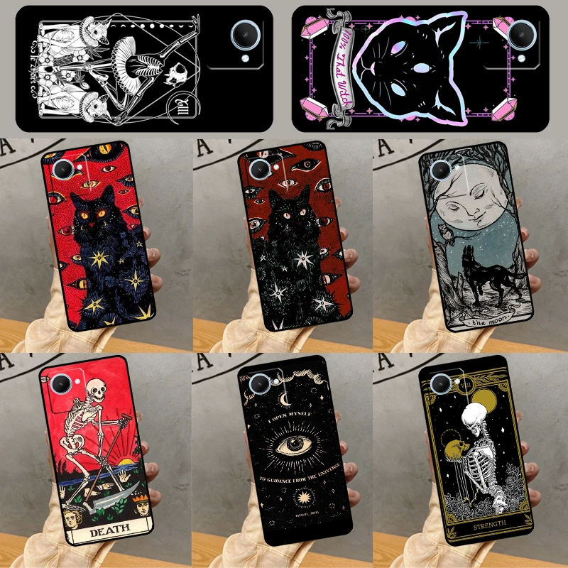 Mystical Death Tarot Cat Phone Case