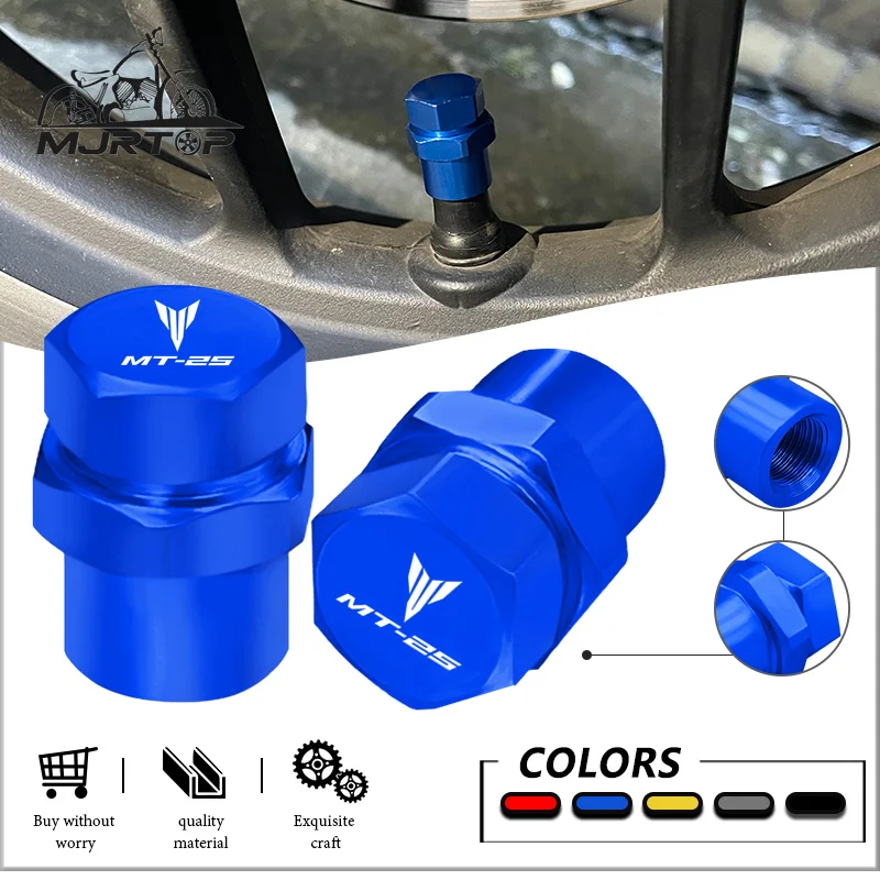 

Для MT-25 MT25 MT125 MT-125 колпачки штока клапана шины мотоцикла, алюминиевые аксессуары для клапана шины с ЧПУ