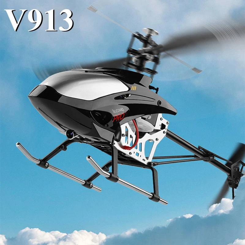 New 2.4g Rc Aircraft Aileronless Remote Control Helicopter Brushless 4-Channel Single Paddle Airplane Model Outdoor Kid Toy Gift 3