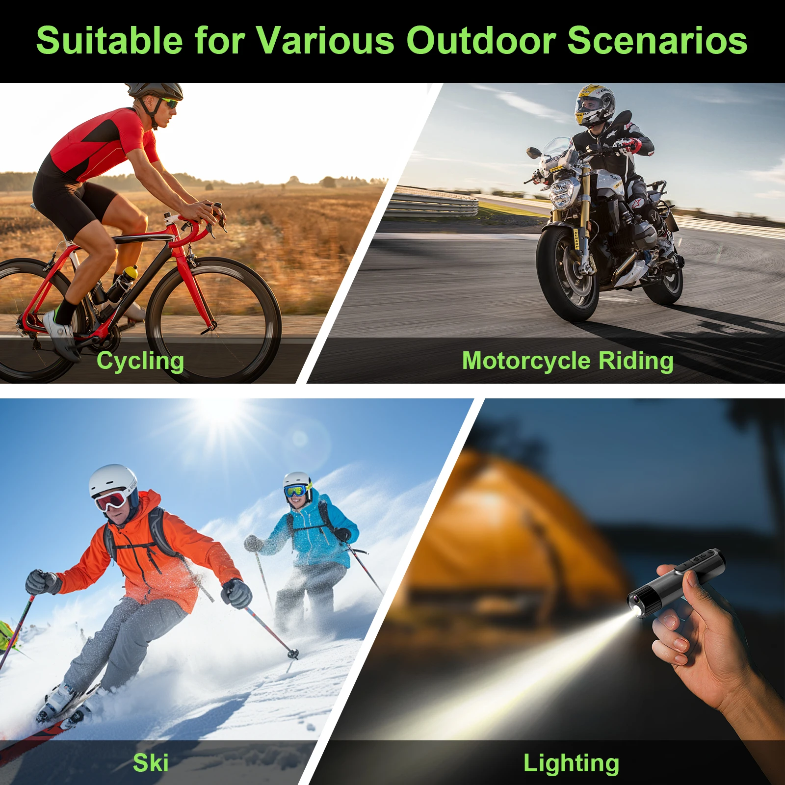 1080p Hd Wifi Action Camera For Cycling Motorcycle And Helmet_voghion.com