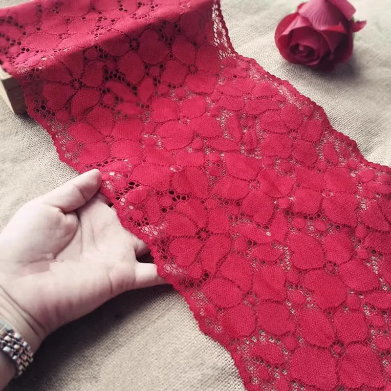 23cm wide red stretch thickened lace accessories skirt underwear decorative  accessories - AliExpress