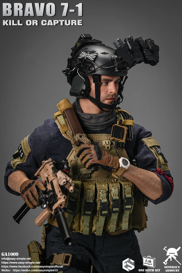 In Stock General's Armoury EASY&SIMPLE ES 1/6 Scale Special Forces