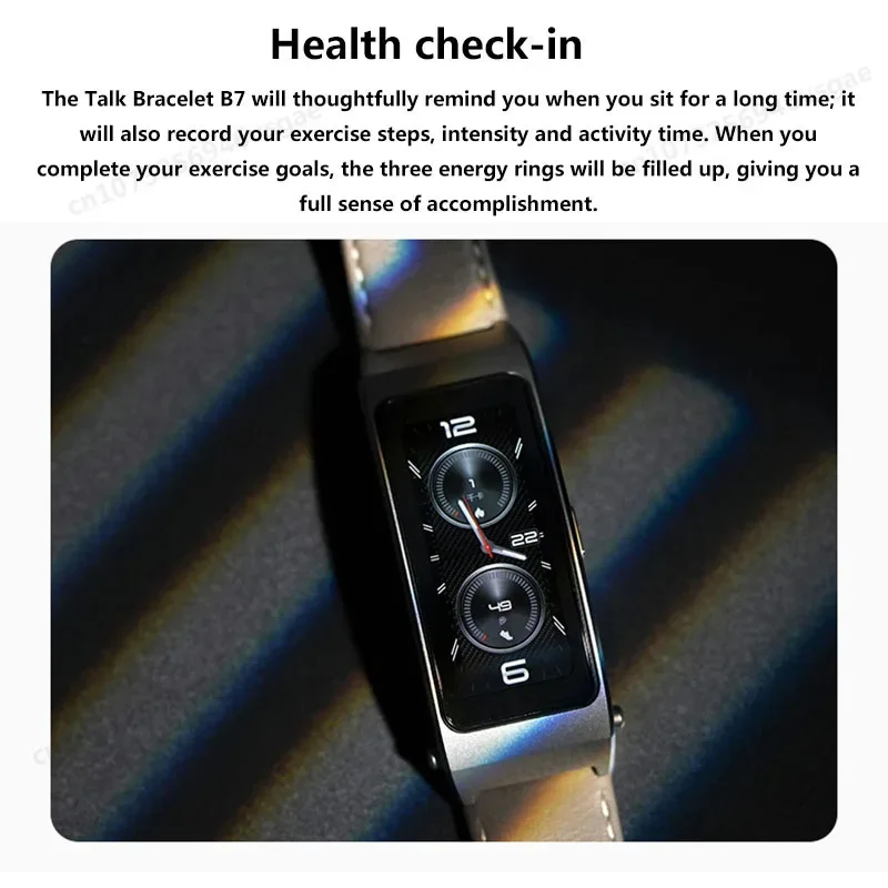 Huawei TalkBand B7 Smart Wristband Bluetooth 5.2 1.53 Inch AMOLED Screen Kirin A1 Processor Call Earphone Talk Band 5