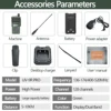 Baofeng UV-9R Pro V2 Waterproof IP68 Walkie Talkie Type-C Charger Vhf Uhf Ham CB Radio 50KM Long Range Upgrade UV-9R Plus 6