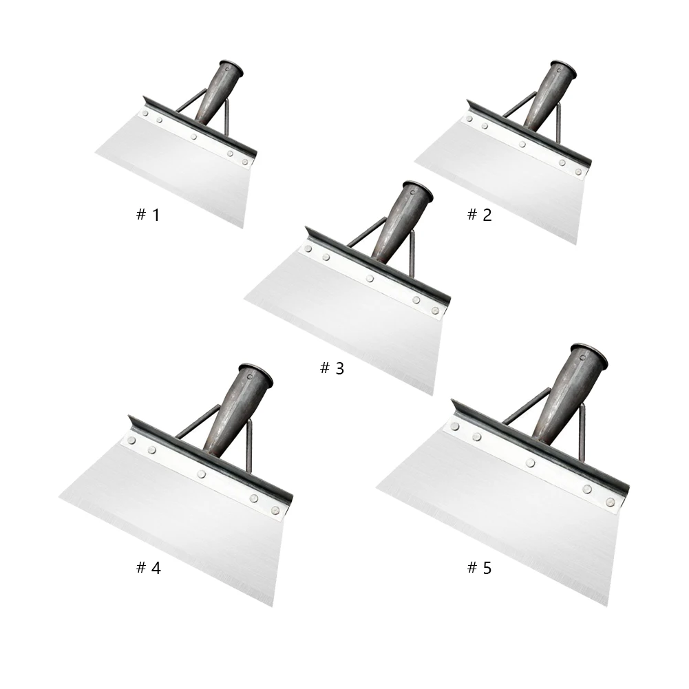 Multifunctional Flat Head Shovel Sharp Edge Weeding Planting Shovel Saw Blade Steel Blade Efficient Eradication Garden Hand Tool