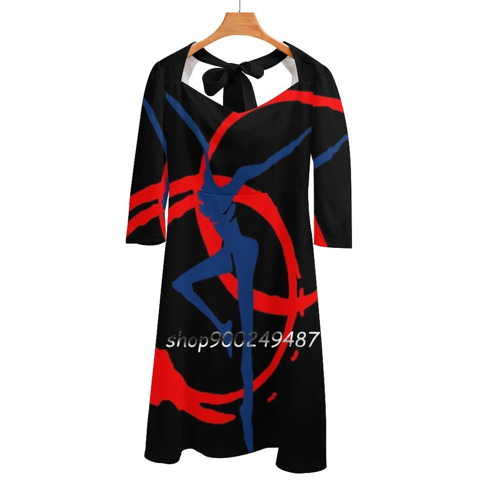 # Dmblogo 25Th Anniversary Evening Party Dresses Midi Sexy Dress Female Sweet One Piece Dress Korean Dave Lange Band