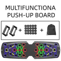 Arm Traning 22/28-in-1 Push-up Board Foldable with Tension Rope Home Exercise Equipment Portable Adjustable Push Up Bar Push-up - Image 6