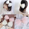 Sweet Princess Lace Bows Hairpin Kids Pearl Crown Barrettes Hair Clips For Baby Girls Headwear Fashion Children Hair Accessory 1