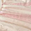 Skin-friendly Bedsheet Pure Cotton Bed Linen Stripe Style Bed Cover Single Mattress Protector sabanas (Pillowcase Need Order) 5