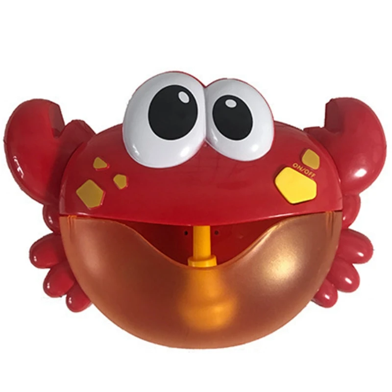 Bubble Machine Blower Crabs Baby Kids Bath Maker Swimming Bathtub Soap Water Toys For Children
